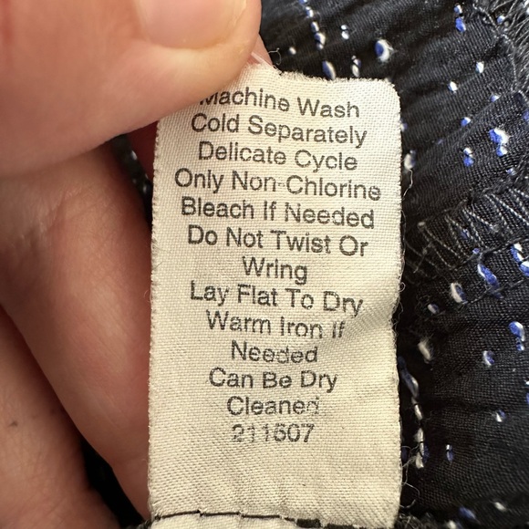 Cabi Navy Tweed Zip Front Jacket Blazer Style 723 Long Sleeve Size 8 - Picture 12 of 16